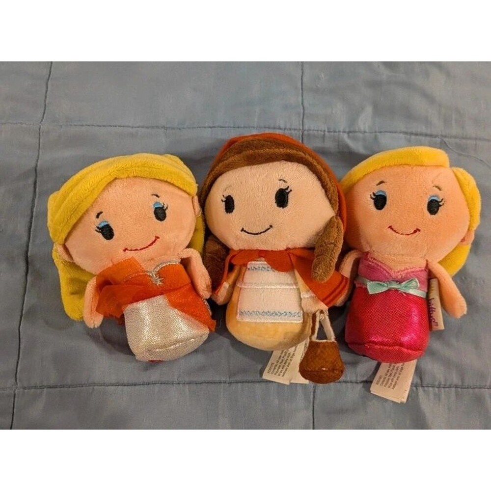 Hallmark Itty Bittys X3 Barbie, Barbie, Little Red Riding Hood 4"
